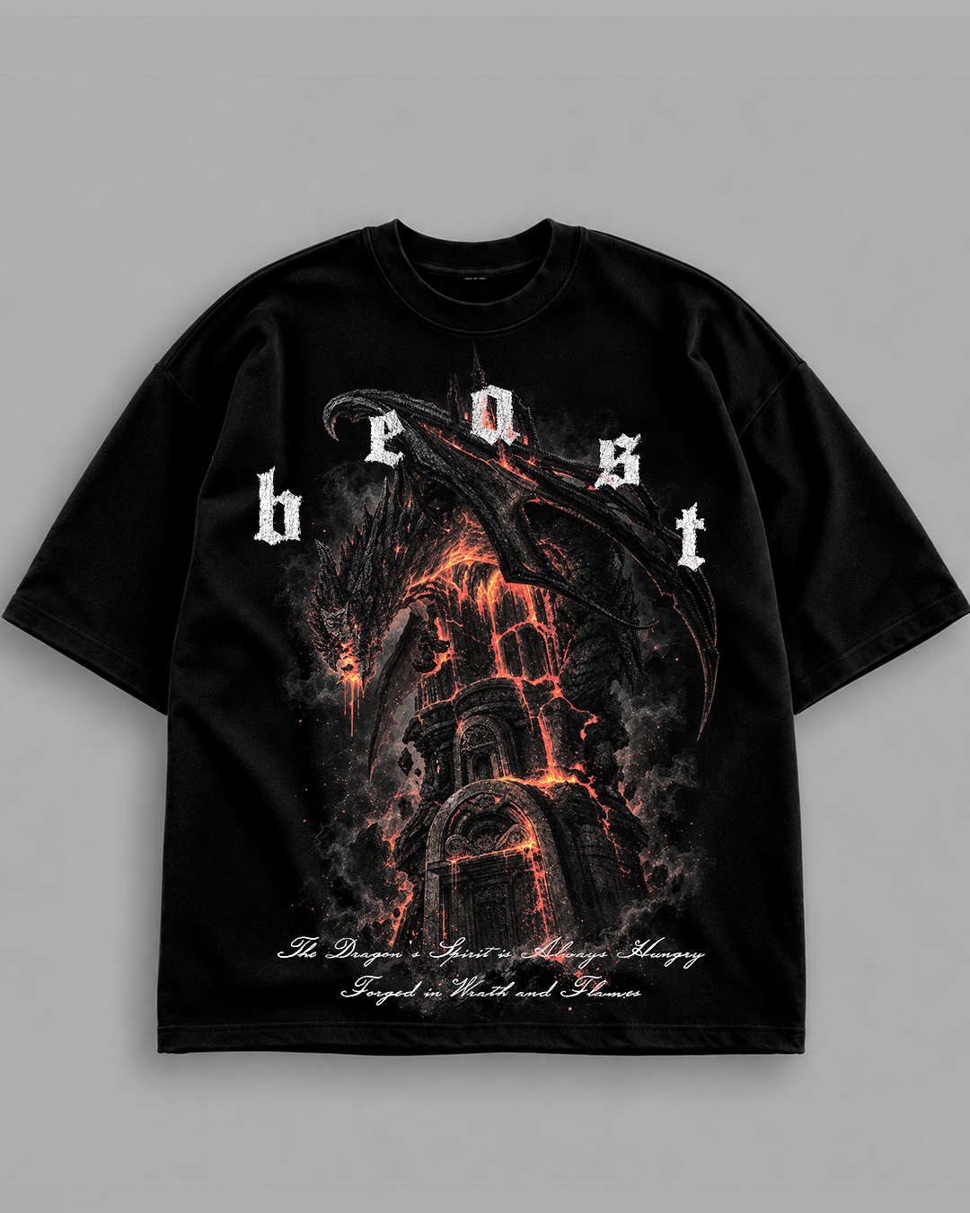 PREMIUM HEAVY OVERSIZED "DRAGONS" INFERNAL