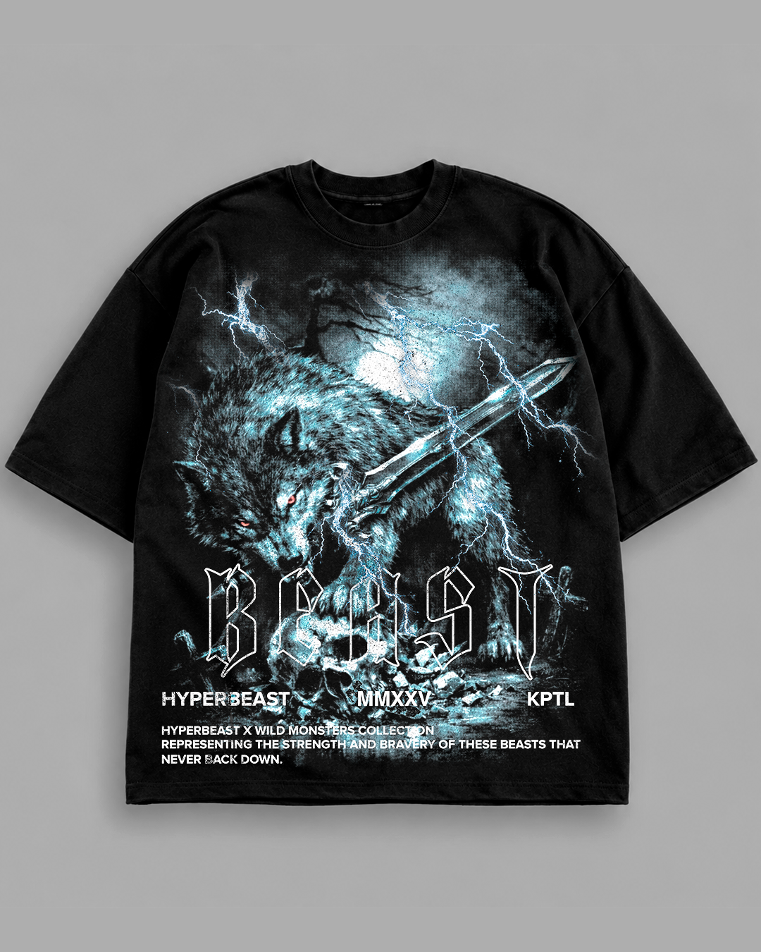 PREMIUM OVERSIZED WM COLLECTION WOLF